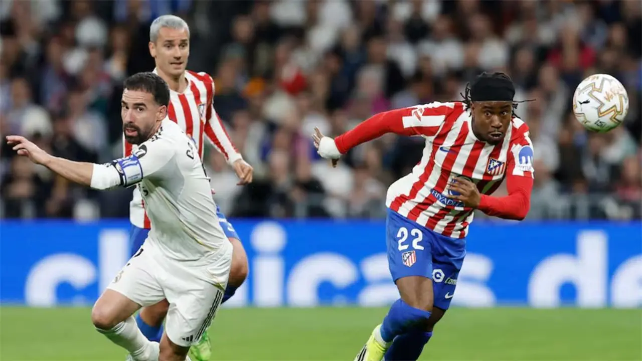 لوكمان يسجل هدف أتلتيكو مدريد الأول في شباك ريال مدريد بمواجهة مثيرة